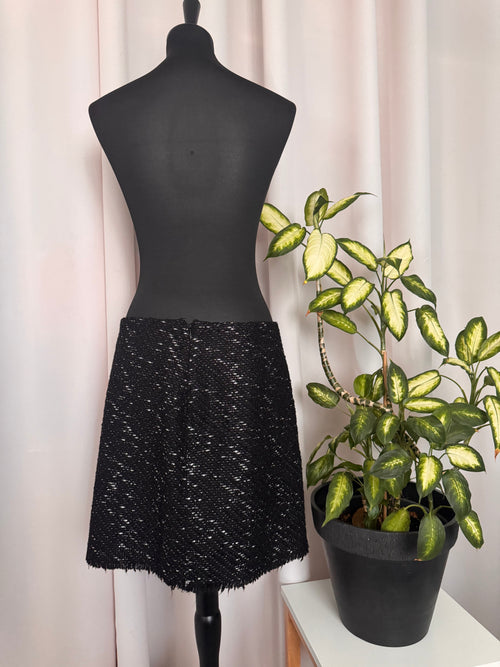 ✨Jupe noire scintillante texturée KIABI – Taille L ✨