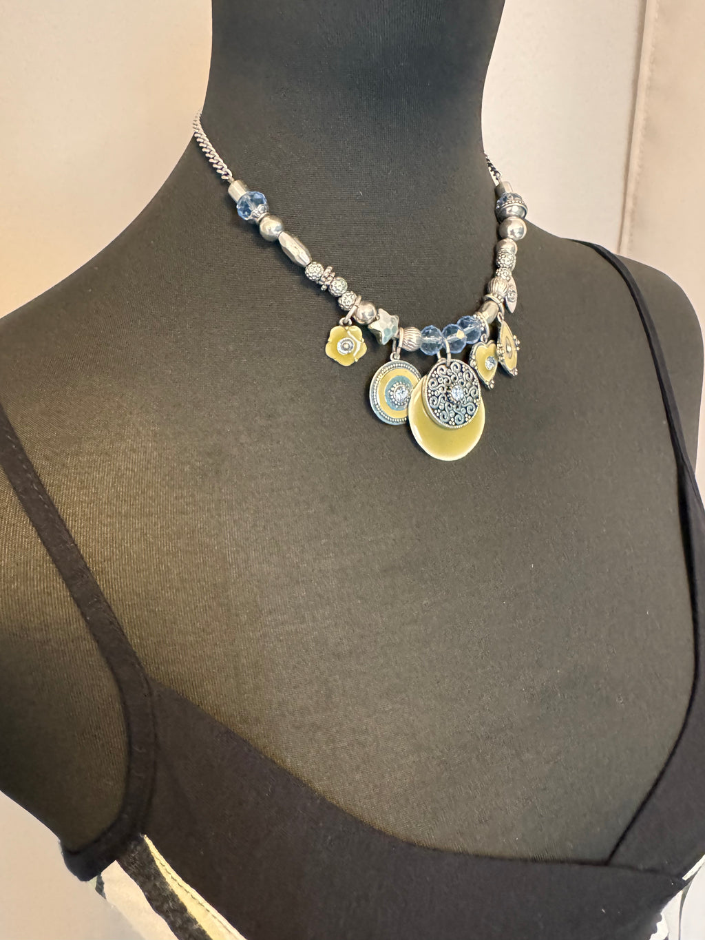 ✨ Collier fantaisie bohème chic multicolore ✨