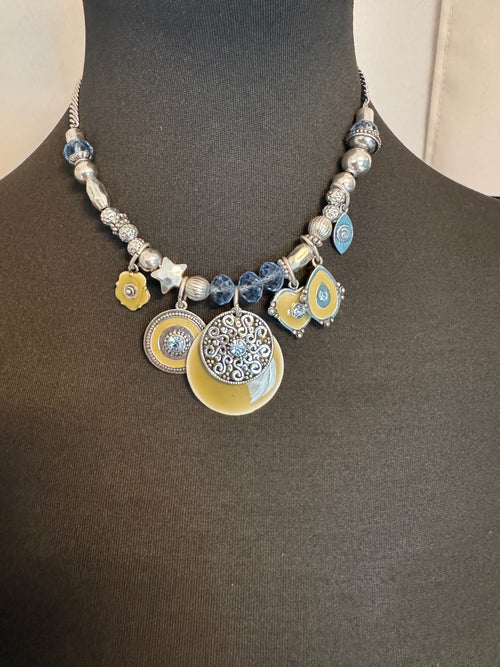 ✨ Collier fantaisie bohème chic multicolore ✨