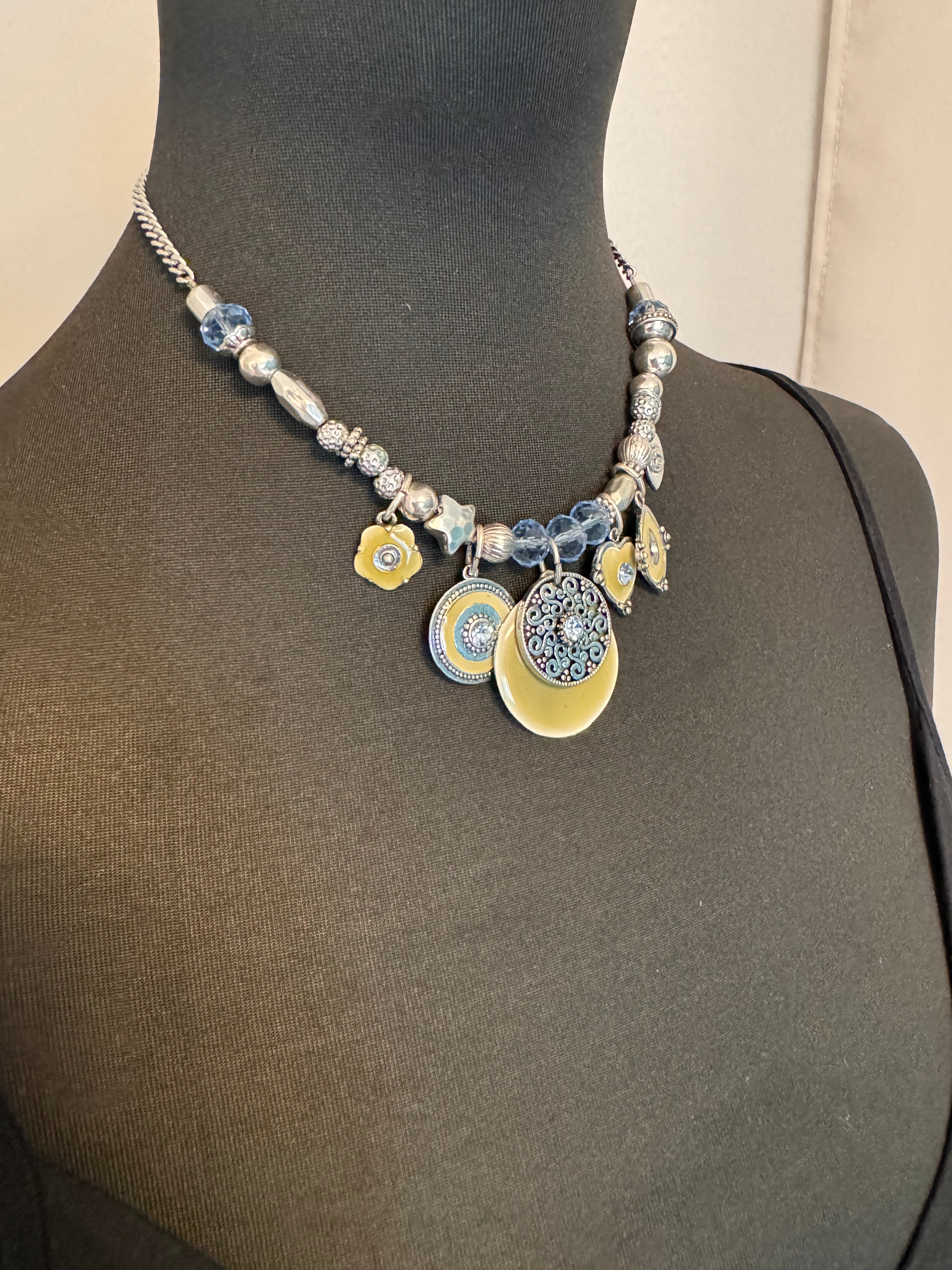 ✨ Collier fantaisie bohème chic multicolore ✨