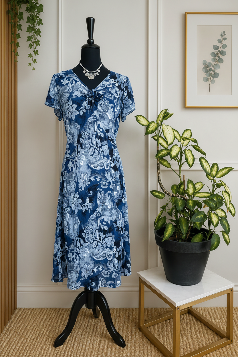 ✨ Robe Berger du Nord – Taille 44 – 100 % Polyester ✨