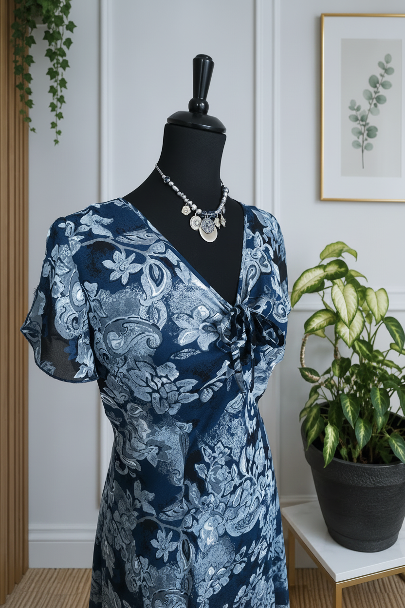 ✨ Robe Berger du Nord – Taille 44 – 100 % Polyester ✨